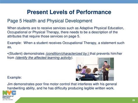 lv present|present levels of performance.